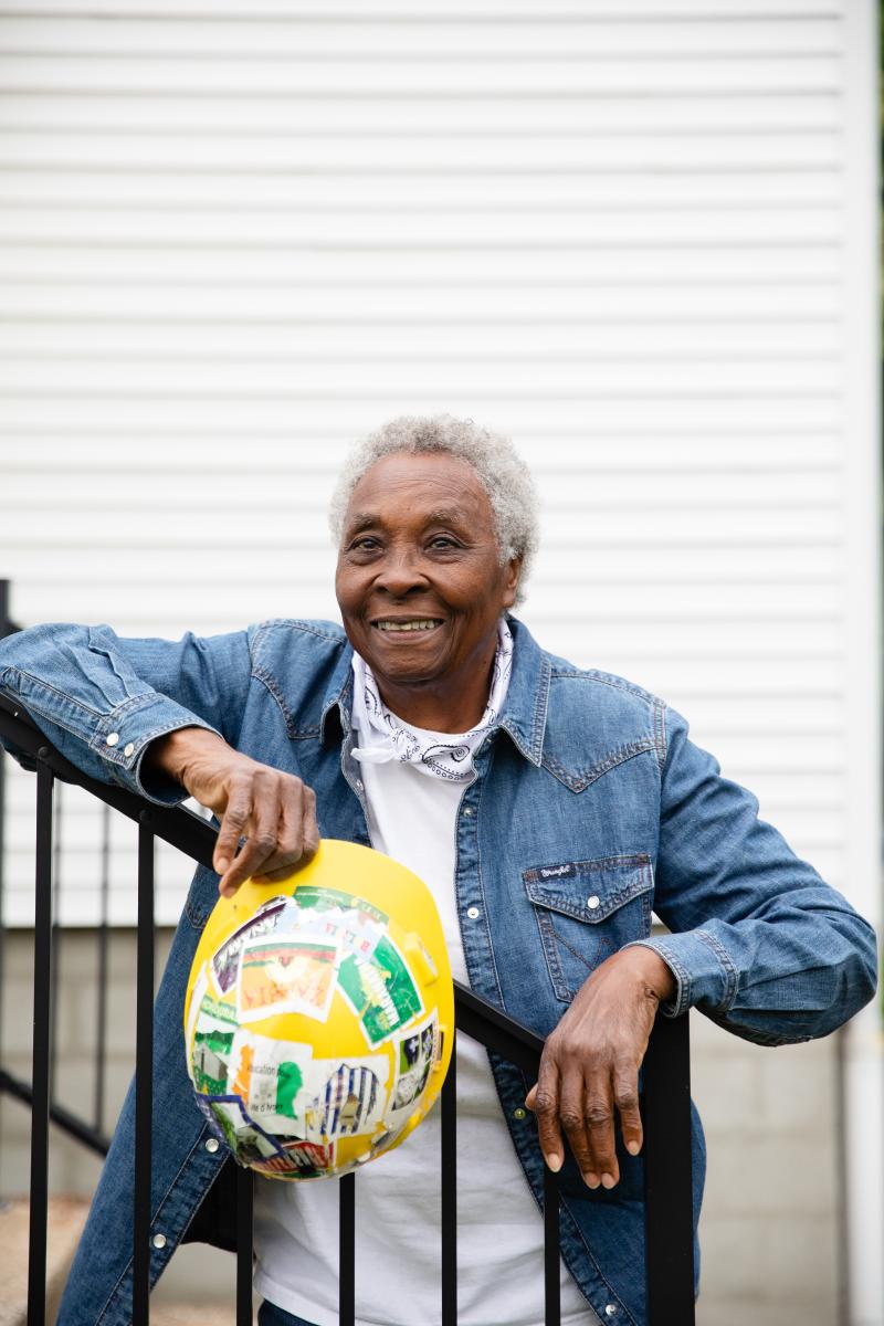 Pamela Anticole photographed Geneva McCallum for the Visitor