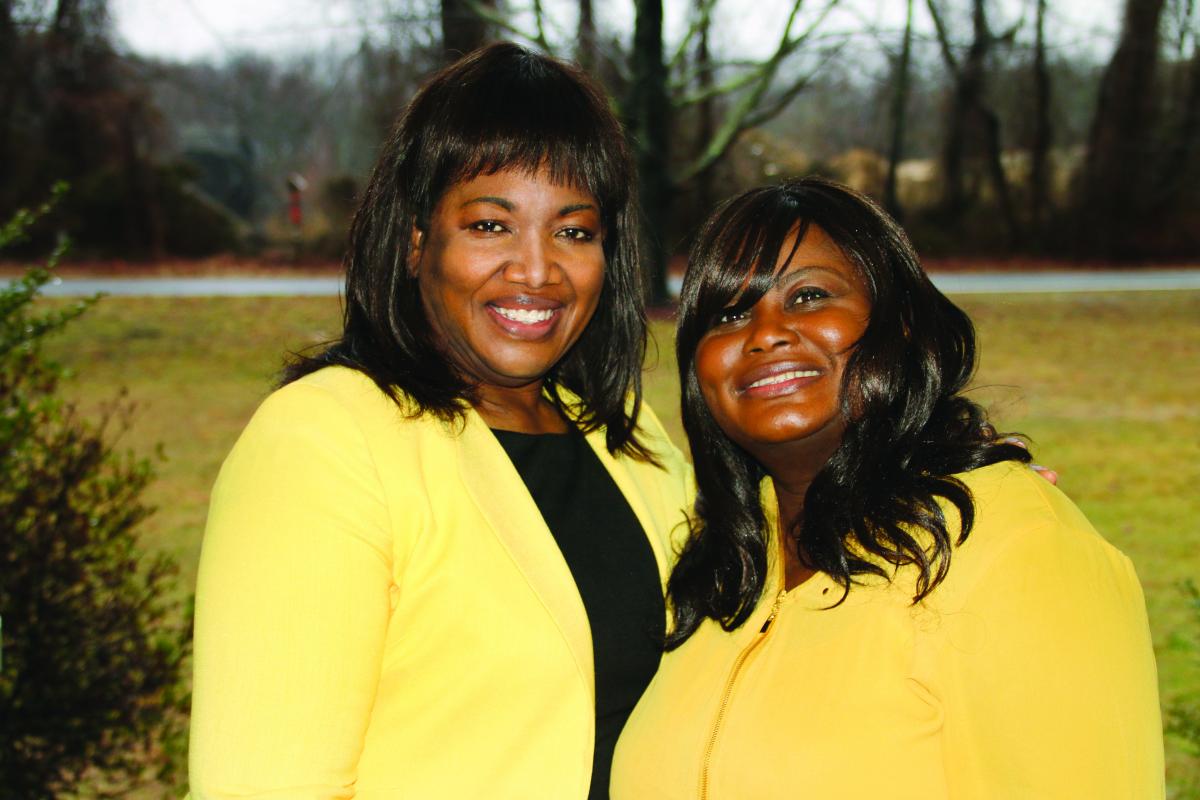 Jacqueline Lewis (right) credits Lay Pastor Juliana Marson and the New Jersey Conference’s Grace Place church members in Lakewood for helping her overcome depression. Photo by Jorge Pillco