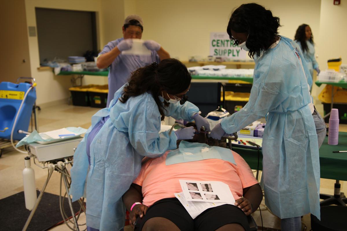 Allegheny East Conference's North Philadelphia church hosts "Avenues of the Soul," a free vision and dental clinic for community members in underserved parts of the community.