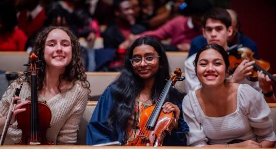 Academy students attend WAU's 2025 MusicFest. Academy students attend WAU's 2025 MusicFest.