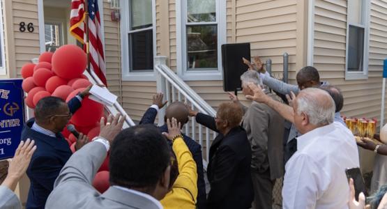 Grace Pointe Church Opens New Enrichment Center, Errol Stoddart, Joseph N. DiVincenzo, Jr., John M. Soares, Salvatore Carnovale, John Cataldo, Craig Lombardi