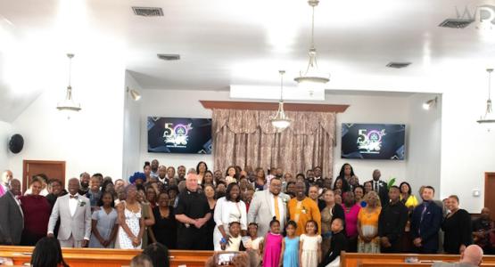 Penuel Church Celebrates 50 Years, Trevor Kinlock, James Thomas, Allegheny East Conference