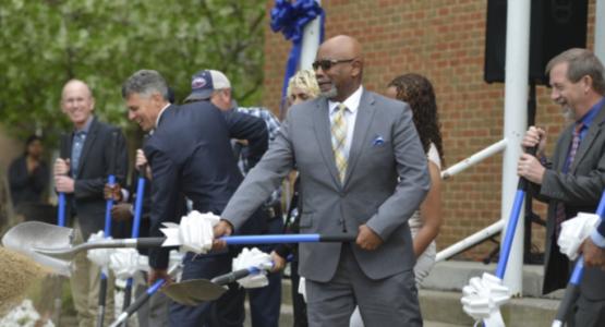 Zirkle Gym Groundbreaking, Shenandoah Valley Academy