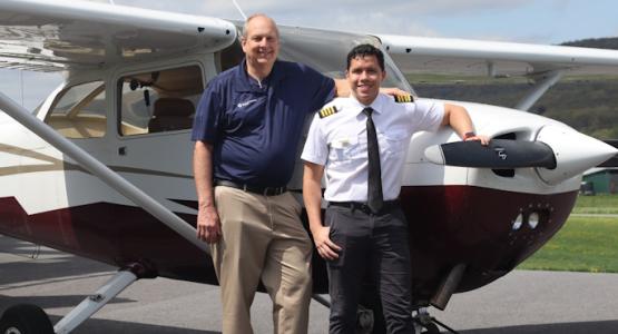 The Sky Is Not the Limit for One Senior, Blue Mountain Academy, Abner Lozano, Eric Engen, Training Mission Aviation