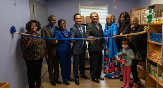 PEAN Church Unveils Cold Storage to Boost Pantry, Prince Emmanuel All Nations church, Adventist Community Services, North American Division, Capital Area Food Bank, Jenner Becerra