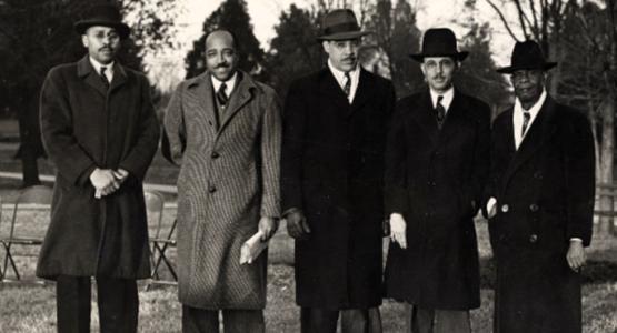 The inaugural Regional Conference presidents pose together in 1946. The inaugural Regional Conference presidents pose together in 1946.