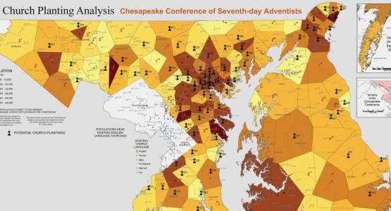 Chesapeake Map