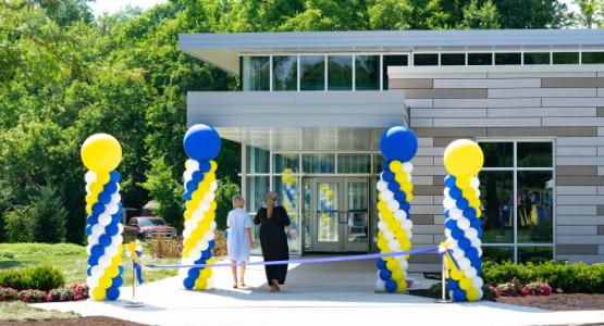 Spring Valley Academy, Ohio Conference, ribbon cutting, Dean and Trudy Johnson High School Wing