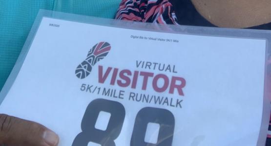 Virtual Visitor 5K/1 Mile Walk/Run Virtual Visitor 5K/1 Mile Walk/Run
