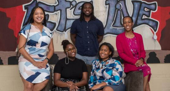 Takoma Academy welcomes new teachers (left to right) Maya Rawls, Dori Caines, Kevin McCray, Milan Scott and Whitney Mack to the 2022–23 academic year. Takoma Academy, Potomac Conference, Maya Rawls, Dori Caines, Kevin McCray, Milan Scott, Whitney Mack