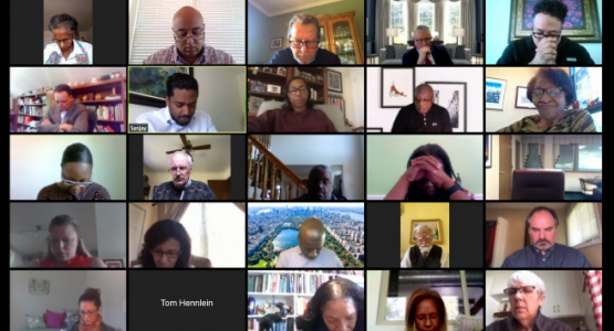 Columbia Union Executive Committee members meet on Zoom Columbia Union Executive Committee members meet on Zoom