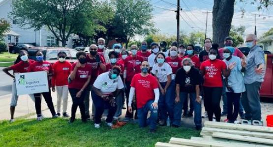 More than 50 volunteers from the Takoma Park church and community spent a recent Sabbath day restoring a 75-year-old grandmother’s home and yard.