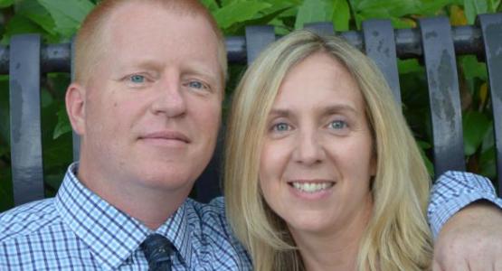 Rob Gettys, alongside his wife, Brandy, is Highland View Academy’s new principal.
