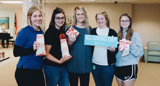 Kettering College celebrated its second annual KC Giving Day, which raised money for scholarships and funds for students at Kettering College. 