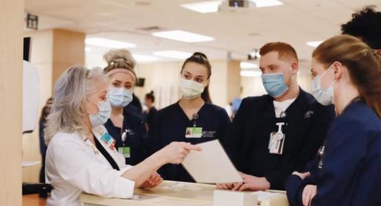 Kettering College nursing students and staff. Kettering College nursing students and staff.
