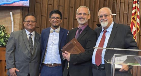 Recognizing Lives of Dedication, Mountain View Conference, Miguel Bernedo, Tim Bailey, Jeremy Garlock, Tony Garcia