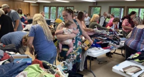 Toll Gate Church Hosts First Annual ‘Giveaway’, 