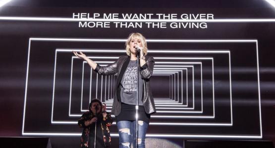 Natalie Grant Sings at Dare to Be