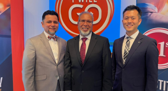 The Executive Leadership team from the New Jersey Conference. Carlos Portonova, Jorge Aguero and Stephen Lee. image by Jorge Pillco The Executive Leadership team from the New Jersey Conference. Carlos Portonova, Jorge Aguero and Stephen Lee. image by Jorge Pillco