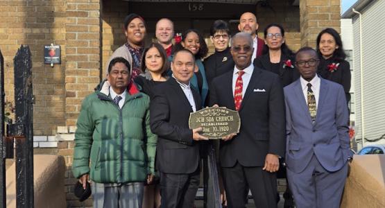 Church in Jersey City Celebrates 105th Anniversary, New Jersey Conference, Jersey City Heights English church