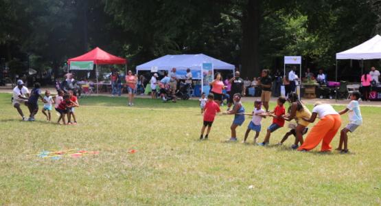 Tug-of-war, Capitol Hill Hosts Community Fun Day Allegheny East Conference, Capitol Hill church, Mark Batterson, Darrell Green, Emil Peeler