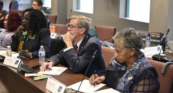 Members of the Columbia Union Conference Executive Committee during the November 2024 Meeting. Members of the Columbia Union Conference Executive Committee during the November 2024 Meeting.