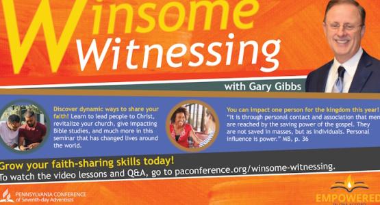 Shining the Light Through Digital Discipleship, Matt Stroup, Winsome Witnessing, Adventist Learning Channel, YouTube, Prophecies of Hope, Pennsylvania Conference, Gary Gibbs, 