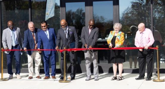Bridge Church Marks 55 Years With Ribbon Cutting, Potomac Conference, Charles A. Tapp, Jose L. Vazquez, Karen Senecal