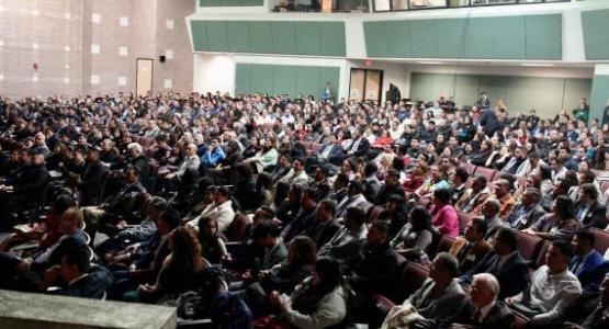 More than 1,200 Hispanic leaders gather for the conference-wide training. Photo by Rafael Soto