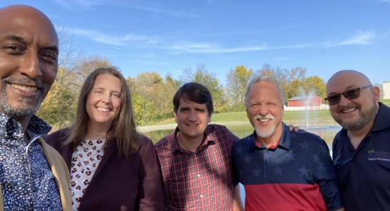 John Nixon II, Heather Crews, Rafael Soto, Rick Labate, Steve Leddy and Gerson Bonilla (not pictured), comprise the Pastoral Ministries Department. Potomac Conference, The M-Team, John Nixon II, Heather Crews, Rafael Soto, Rick Labate, Steve Leddy