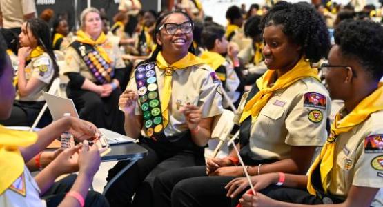 A Potomac Pathfinder Team Participates in the 2026 Columbia Union Pathfinder Bible Experience.