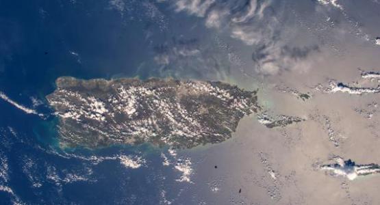 NASA astronaut Joe Acaba photographed Puerto Rico from the cupola of the International Space Station on Oct. 12, 2017. 