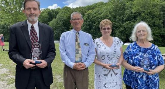 The Mountain View Conference thanks retirees Rick Cutright, Daniel Morikone, Donna Nicholas and Jane Browning for their many years of ministry.