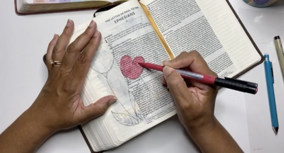 Adrienne Rowe Saulsbury creates art and grows closer to God by creatively journaling Adrienne Rowe Saulsbury creates art and grows closer to God by creatively journaling
