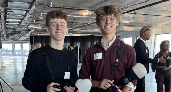 Through the Lens of Service, Spencerville Adventist Academy, Chesapeake Conference, Clark/Davis Breakfast, Samaritan Inns, Ethan Tracey, Aiden Zinke, Robert Martinez