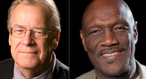 The Potomac Conference recognizes pastors Darry Campbell (left) and Don McFarlane (right).