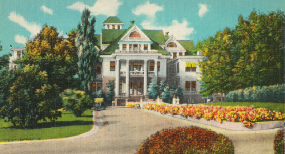 Image of Washington Sanitarium and Hospital, Takoma Park, Washington, D. C. from Boston Public Library via Flickr 