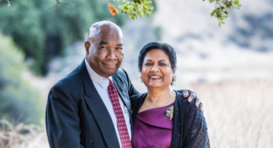 New Jersey Conference’s Ministerial Director Leonel Pottinger (pictured with his wife, Miriam) retires after nearly 50 years of ministry. Photo by Shawn Koh.