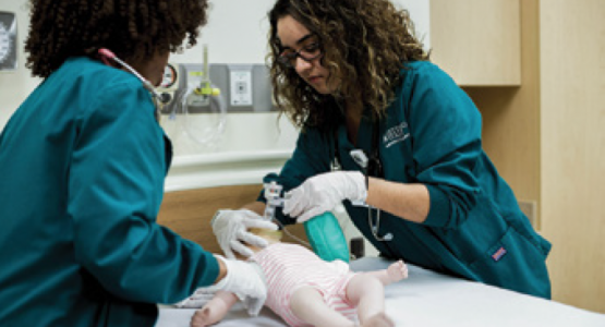 Winelia Flores Ortiz, a 2019 Kettering College graduate, served on the frontlines as a respiratory therapist during the beginning of the COVID-19 pandemic. She is now working on her doctoral degree in Occupational Therapy at Kettering College. Winelia Flores Ortiz, a 2019 Kettering College graduate, served on the frontlines as a respiratory therapist during the beginning of the COVID-19 pandemic. She is now working on her doctoral degree in Occupational Therapy at Kettering College.