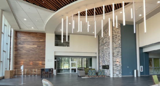 The Kettering (Ohio) church added a grand lobby, children’s wing lobby and eight classrooms on two floors as well as a large meeting room on the top floor.