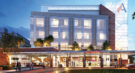 Adventist HealthCare Shady Grove Medical Center’s new patient tower would include updates to multiple service areas including the Emergency Department, Intensive Care Unit, Progressive Care Unit, Medical/Surgical units and cardiovascular interventional radiology.