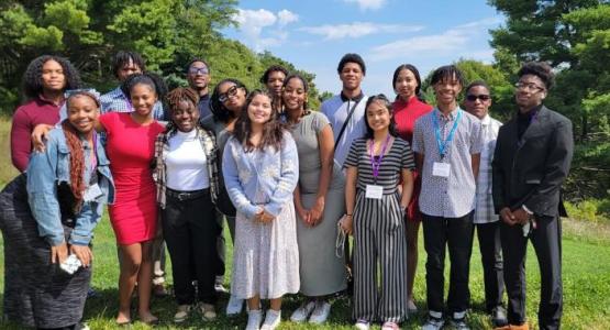 Estudiantes de Takoma Academy de la Potomac Conference. Estudiantes de Takoma Academy de la Potomac Conference.