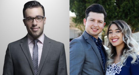 Gabriel Morales (Left) is the new district pastor for the Wayne, Hackensack and Jersey City Heights churches. Steven Fonseca Ortiz, alongside his wife, Linda, (Right) is the new lead pastor of the Princeton and West Long Branch Spanish churches. Gabriel Morales (Left) is the new district pastor for the Wayne, Hackensack and Jersey City Heights churches. Steven Fonseca Ortiz, alongside his wife, Linda, (Right) is the new lead pastor of the Princeton and West Long Branch Spanish churches.