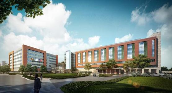 The White Oak Medical Center will be a 472,000-square-foot, $404 million hospital, replacing its existing—and more than 100-year-old—Takoma Park campus.