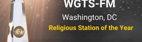 WGTS wins The Marconi Awards' Religious Station of the Year 