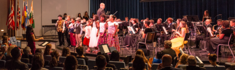 Before dinner, the Spring Valley Academy Music Department presents “It’s a Small World” in the Fritzsche Center for Worship and Performing Arts.