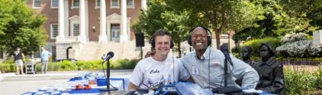 WGTS morning show host and Marketing Director Jerry Woods interviews Pastor Joey Tomassoni from Downtown Hope Church about the National Day of Prayer.