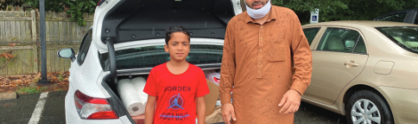 Adventist Community Services of Greater Washington assisted families of Afghan refiguees