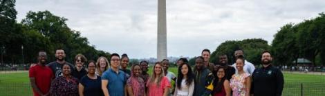 Adventist Young Professionals in DC for their 2024 Mission trip. 