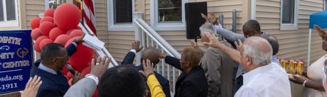 Grace Pointe Church Opens New Enrichment Center, Errol Stoddart, Joseph N. DiVincenzo, Jr., John M. Soares, Salvatore Carnovale, John Cataldo, Craig Lombardi
